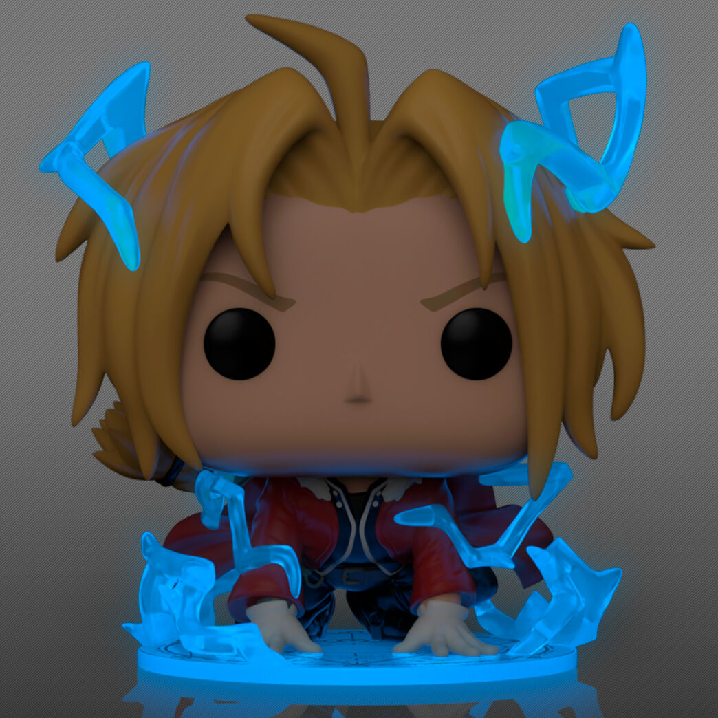 Imagen 2 de Figura Pop Full Metal Alchemist Glow In The Dark Chase