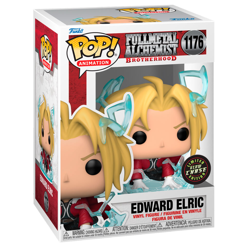 Imagen 4 de Pack 6 Figuras Pop Full Metal Alchemist Edward Elric 5+1 Chase