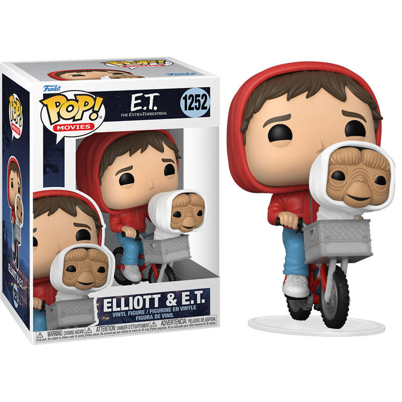 Imagen 1 de Figura Pop E.T El Extraterrestre 40Th Elliott & E.T