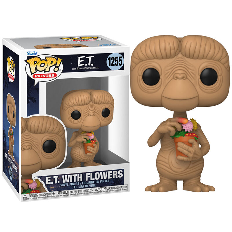 Imagen 1 de Figura Pop E.T El Extraterrestre 40Th E.T Flowers