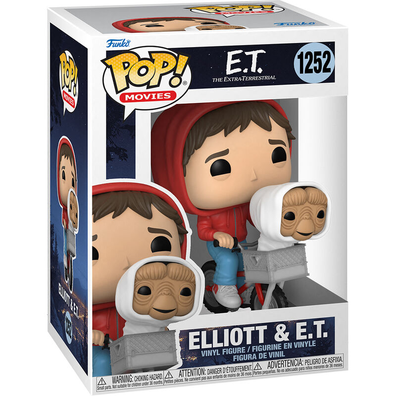 Imagen 3 - Figura Pop E.t El Extraterrestre 40Th Elliott & E.t