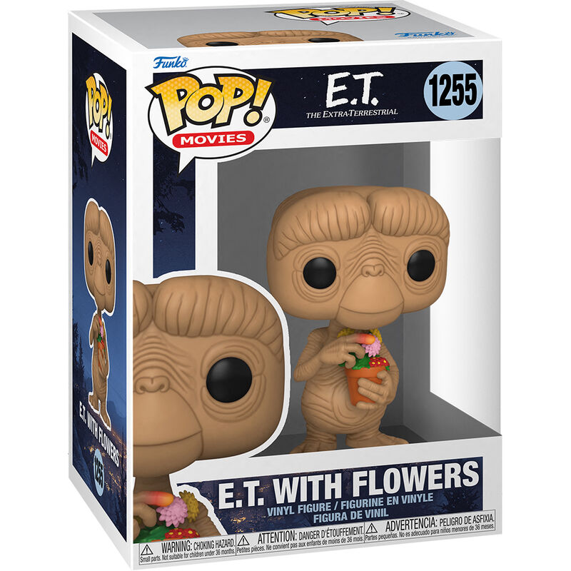 Imagen 3 - Figura Pop E.t El Extraterrestre 40Th E.t Flowers