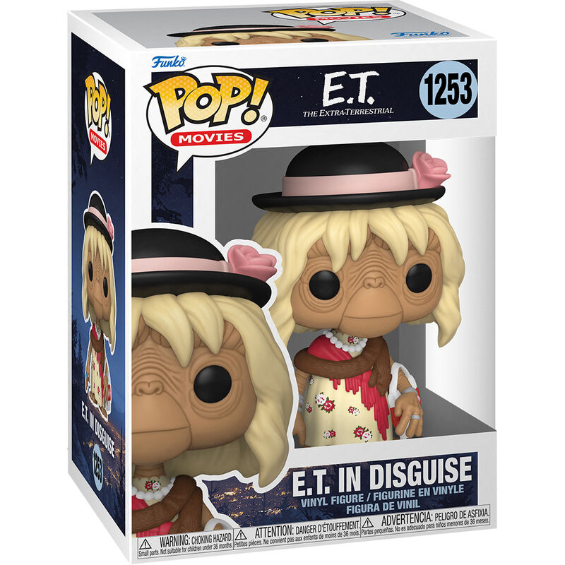 Imagen 3 de Figura Pop E.T El Extraterrestre 40Th E.T In Disguise