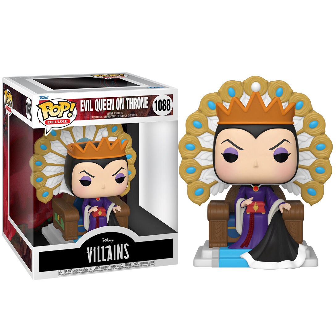 Imagen 1 de Figura Pop Villains Evil Queen On Throne