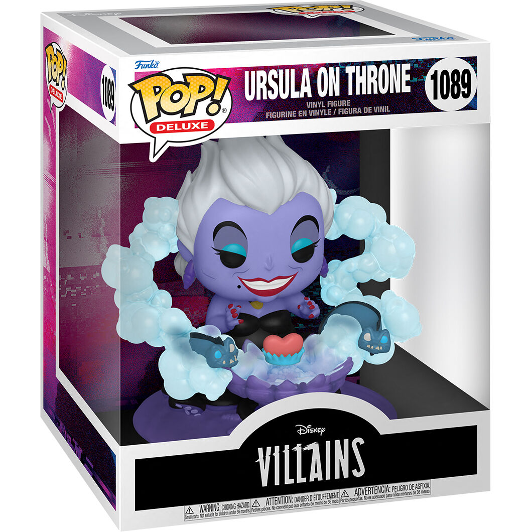 Imagen de Figura Pop Villains Ursula On Throne parte de nuestra colección en Espadas y más, sitio oficial.