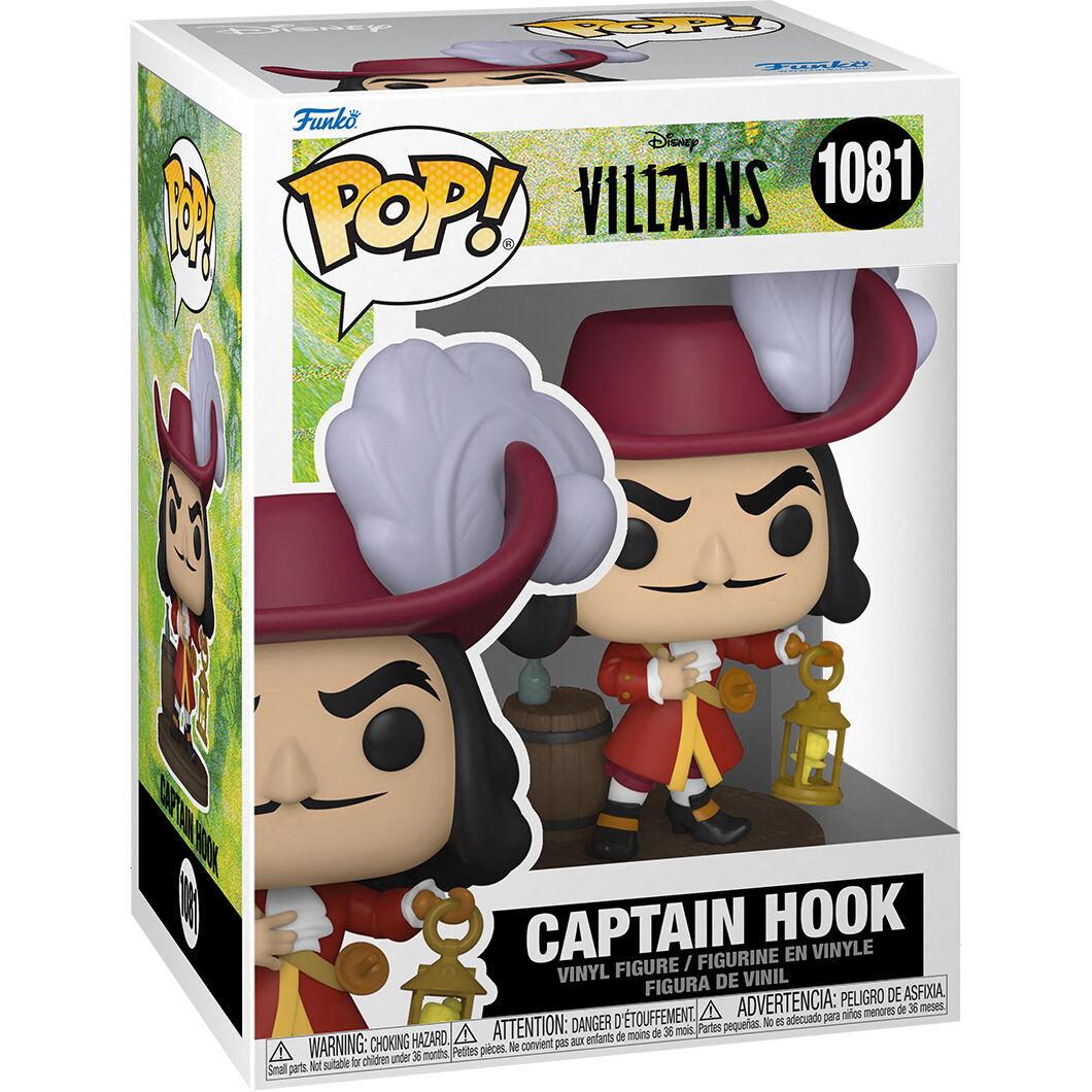 Imagen 3 de Figura Pop Disney Villains Captain Hook