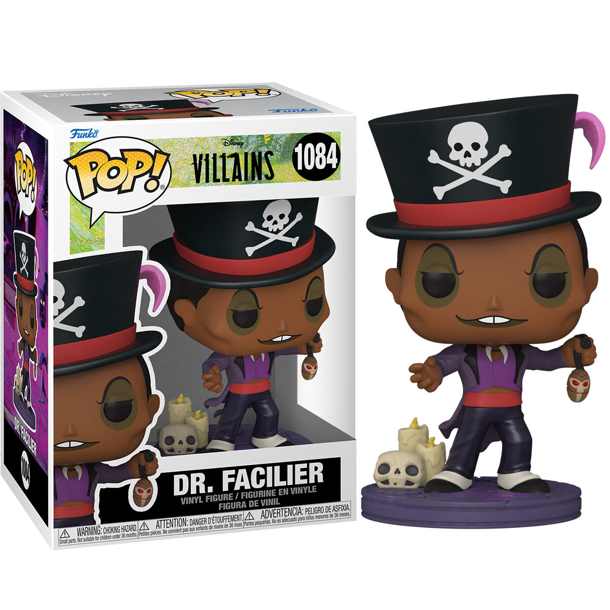 Imagen 1 de Figura Pop Disney Villains Doctor Facilier