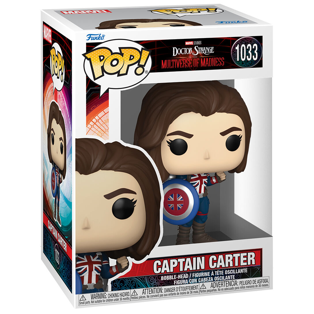 Imagen 3 de Figura Pop Marvel Doctor Strange Captain Carter