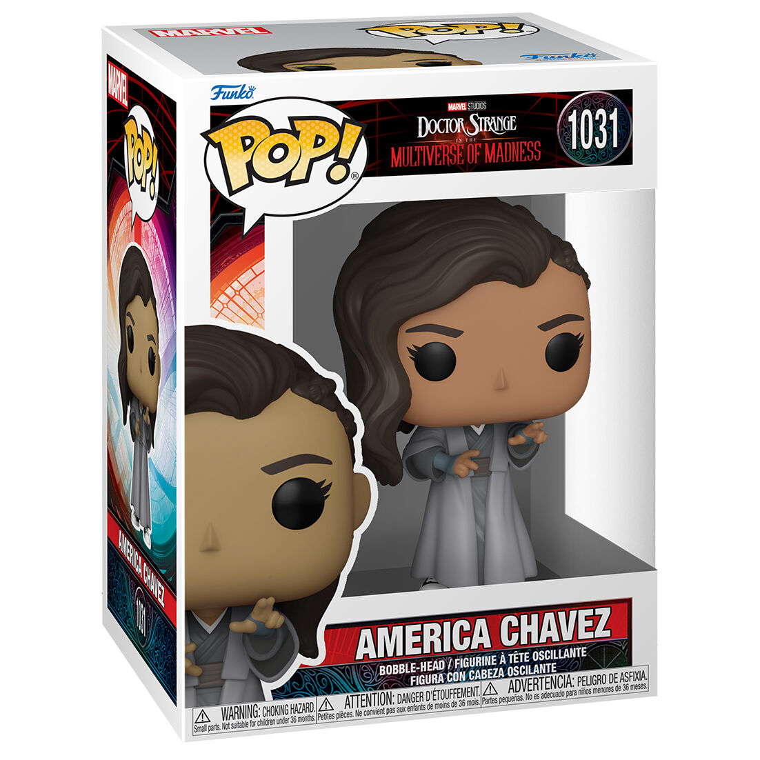 Imagen 3 de Figura Pop Marvel Doctor Strange America Chavez