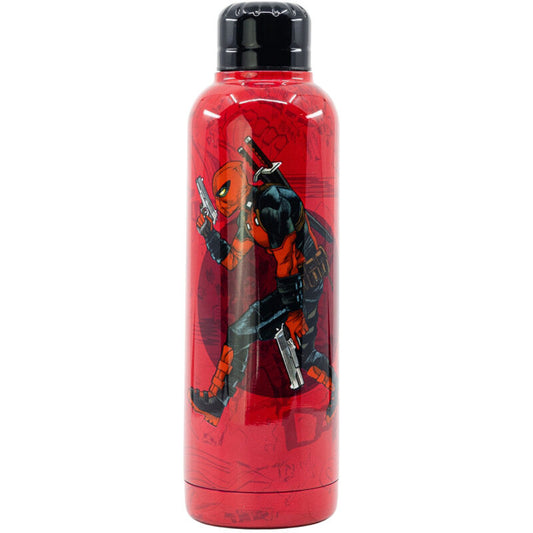 Imagen 1 de Botella Termo Acero Inoxidable Deadpool Marvel 515Ml