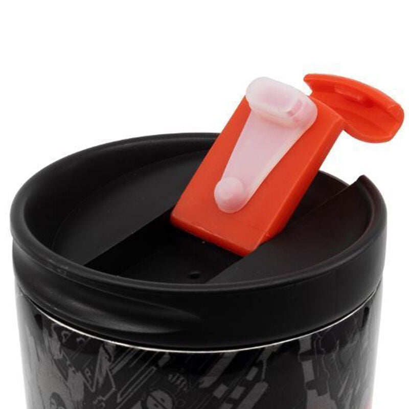 Imagen 3 de Vaso Termo Acero Inoxidable Deadpool Marvel 425Ml