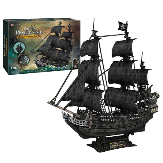 Imagen 1 - Puzzle 3D La Venganza De La Reina Ana 328Pzs