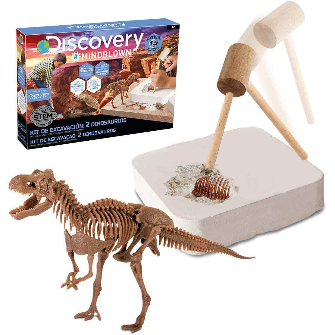 Imagen 1 - Kit De Excavacion Dinosaurios