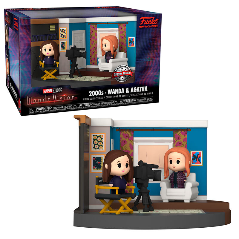 Imagen 1 de Figura Mini Moments Marvel Wanda Vision Wanda & Agatha Exclusive