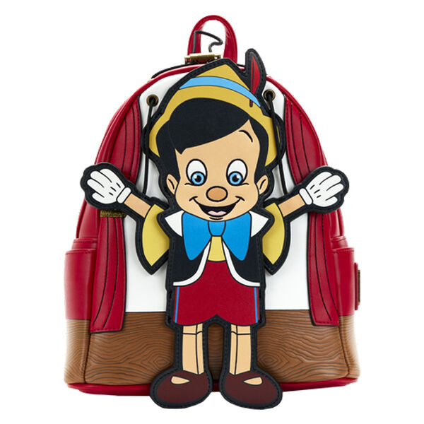 Imagen 2 de Mochila Pinocho Disney Loungefly 26Cm