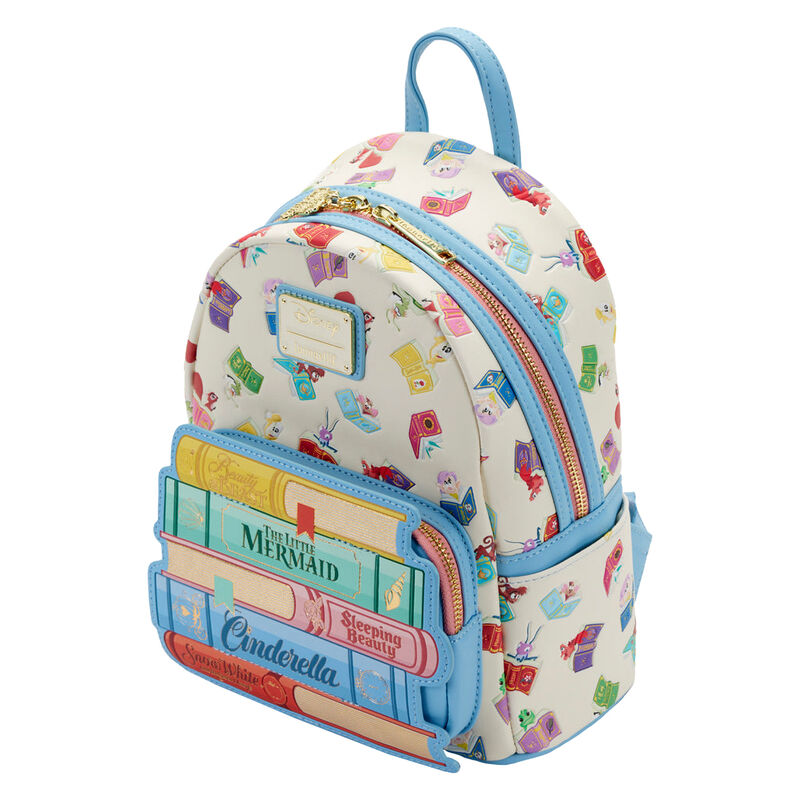 Imagen 2 - Mochila Libros Clasicos Princesas Disney Loungefly 26Cm