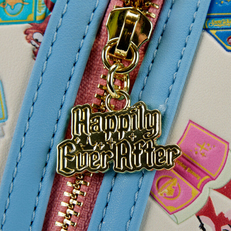 Imagen 4 - Mochila Libros Clasicos Princesas Disney Loungefly 26Cm