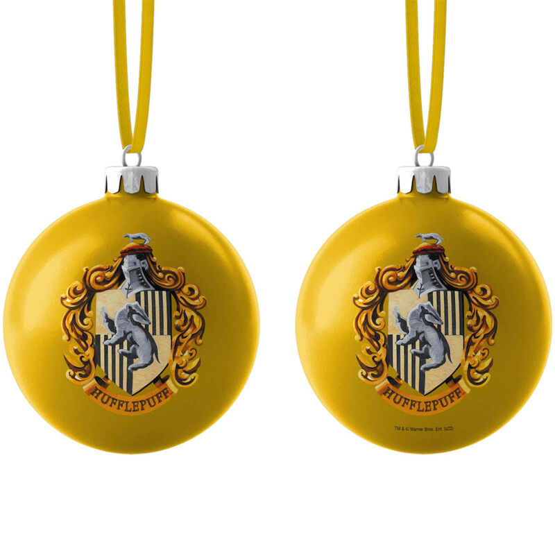 Imagen 1 de Bola Navidad Hufflepuff Harry Potter