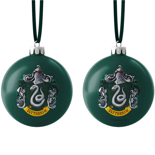 Imagen 1 de Bola Navidad Slytherin Harry Potter