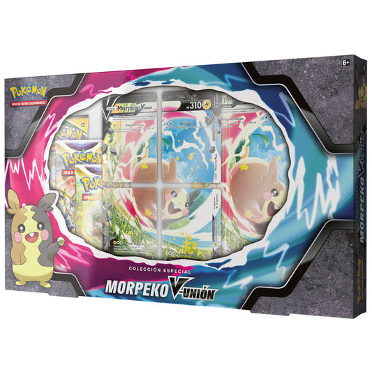 Imagen 1 de Blister Juego Cartas Coleccionables Morpeko V Union Pokemon Español