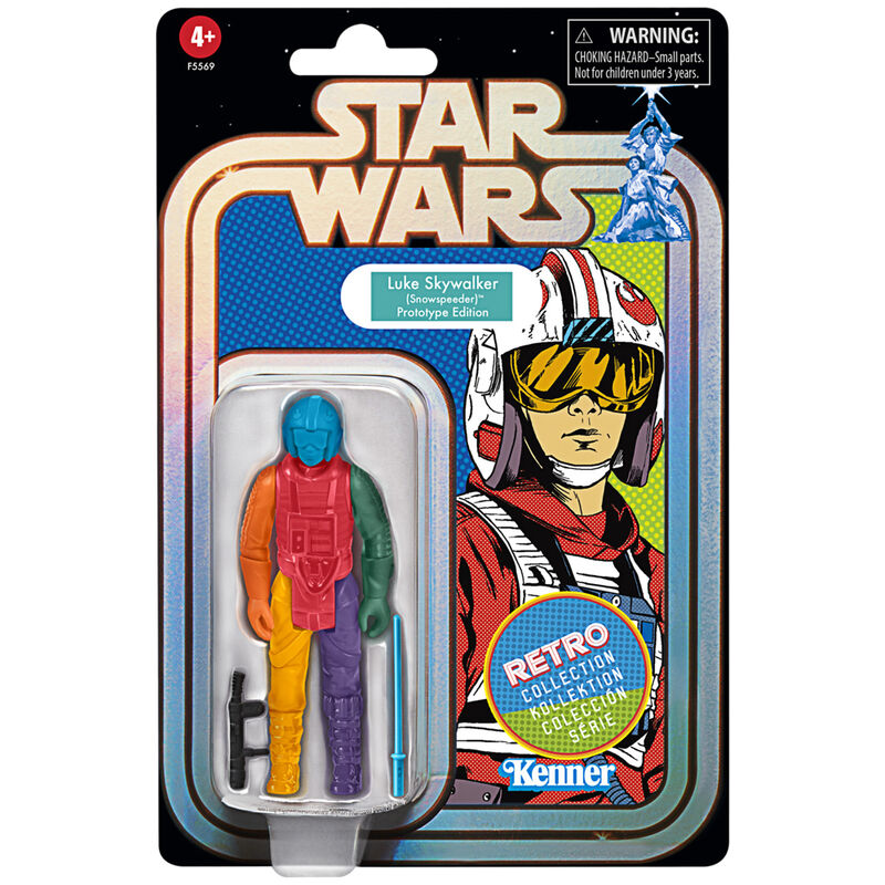 Imagen 1 - Figura Luke Skywalker Retro Colecction Star Wars 9,5Cm