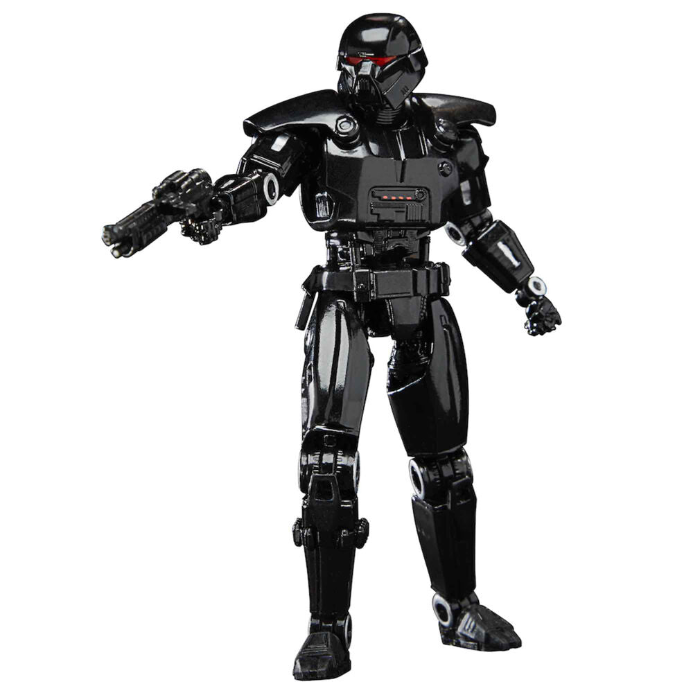 Imagen 2 de Figura Vin Dark Trooper The Mandalorian Star Wars 9,5Cm