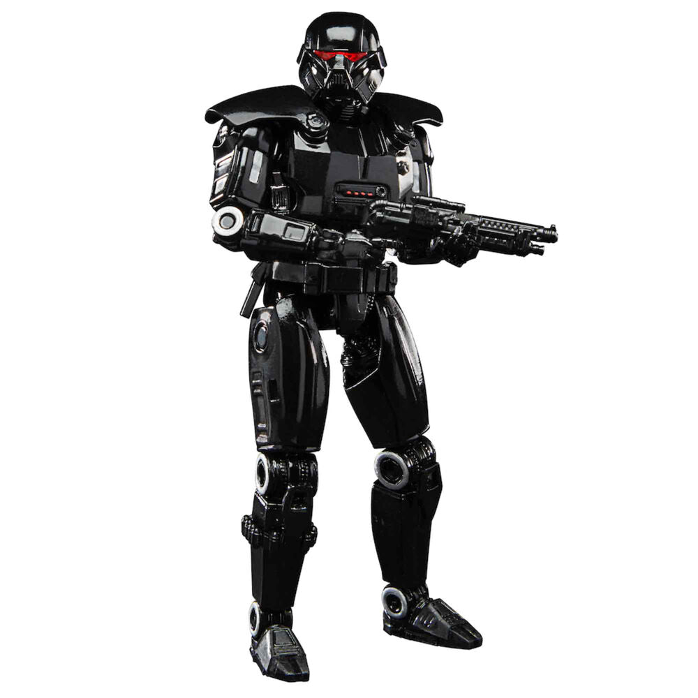 Imagen 3 de Figura Vin Dark Trooper The Mandalorian Star Wars 9,5Cm