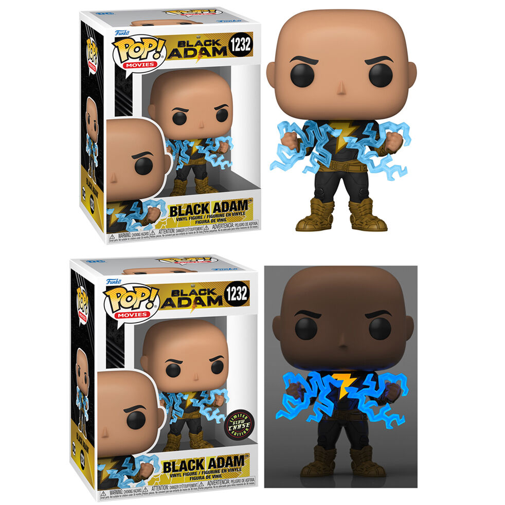 Imagen 1 de Pack 6 Figuras Pop Dc Comics Black Adam - Black Adam 5 + 1 Chase