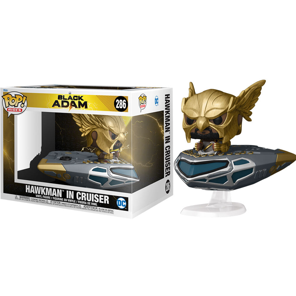 Imagen 1 de Figura Pop Dc Comics Black Adam Hawkman In Cruiser