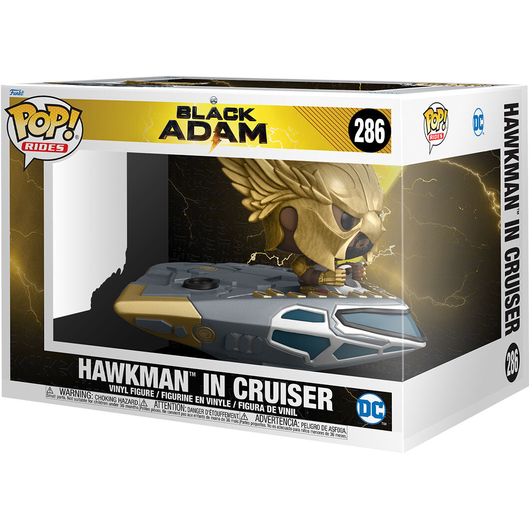 Imagen 3 de Figura Pop Dc Comics Black Adam Hawkman In Cruiser