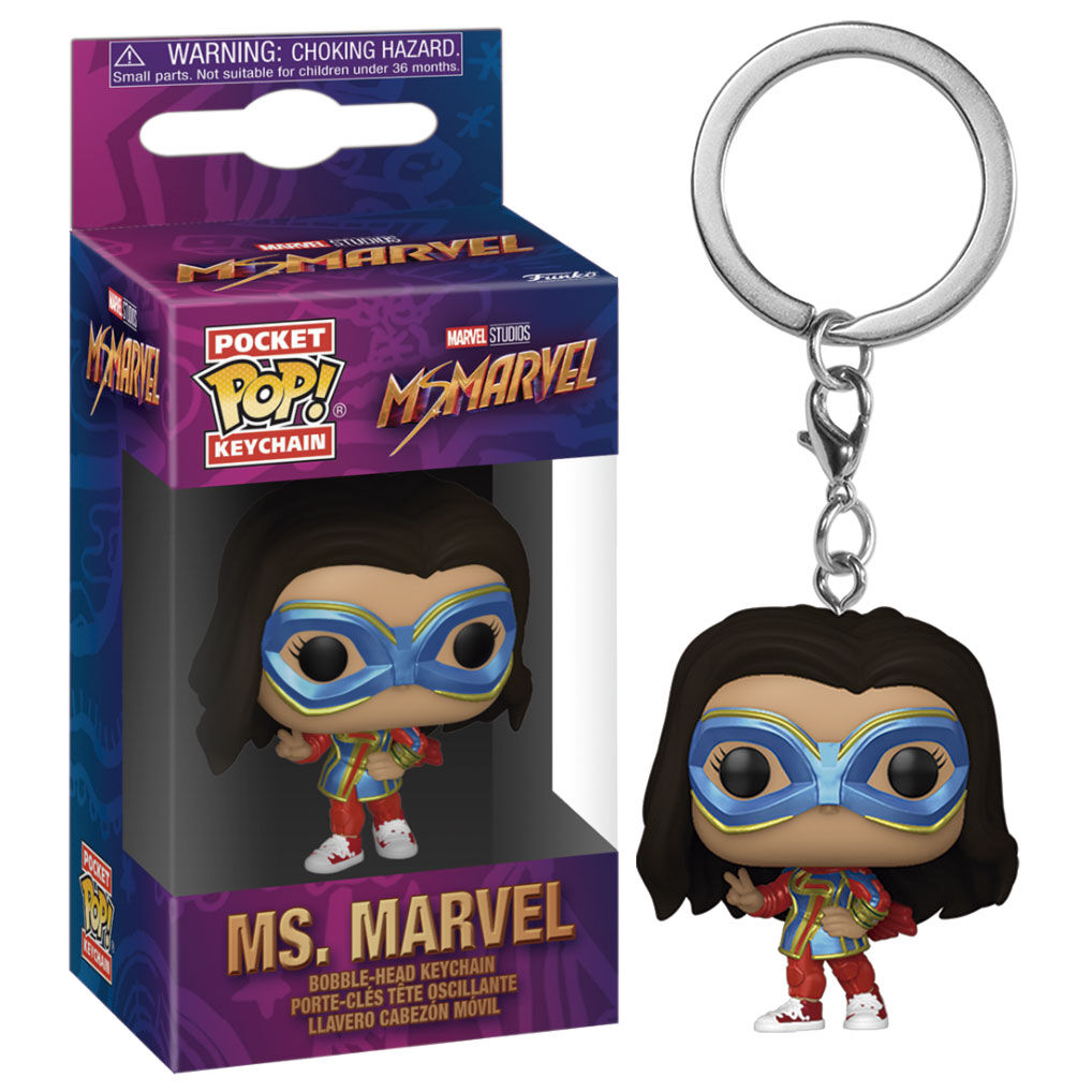 Imagen 1 de Llavero Pocket Pop Marvel Ms. Marvel