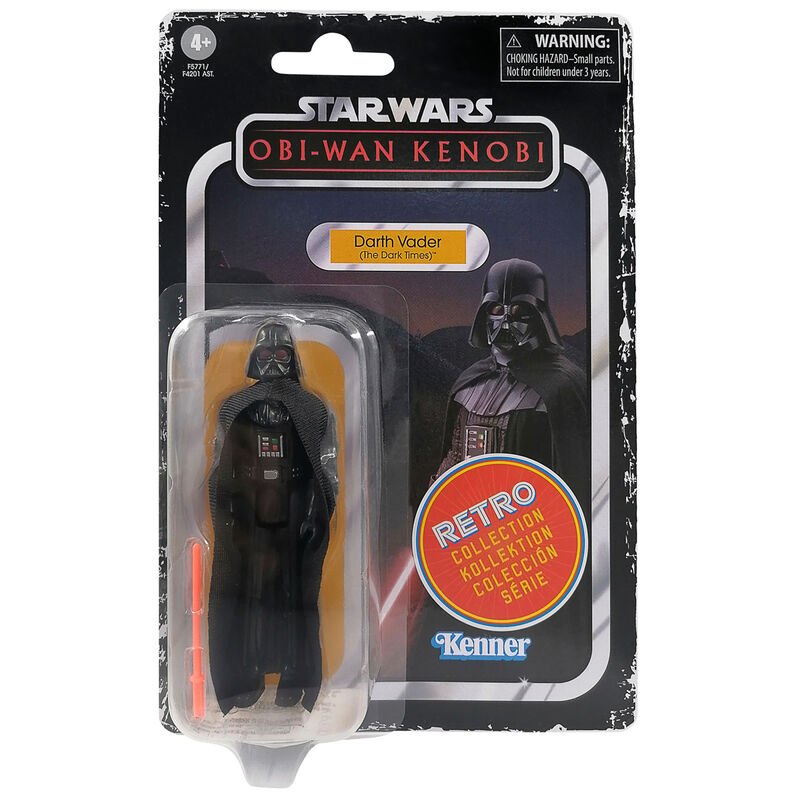 Imagen 1 de Figura Darth Vader Obi-Wan Kenobi Srar Wars 9,5Cm