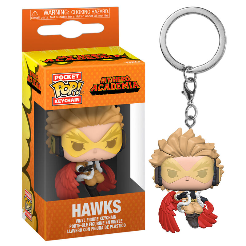 Imagen 1 de Llavero Pocket Pop My Hero Academia Hawks