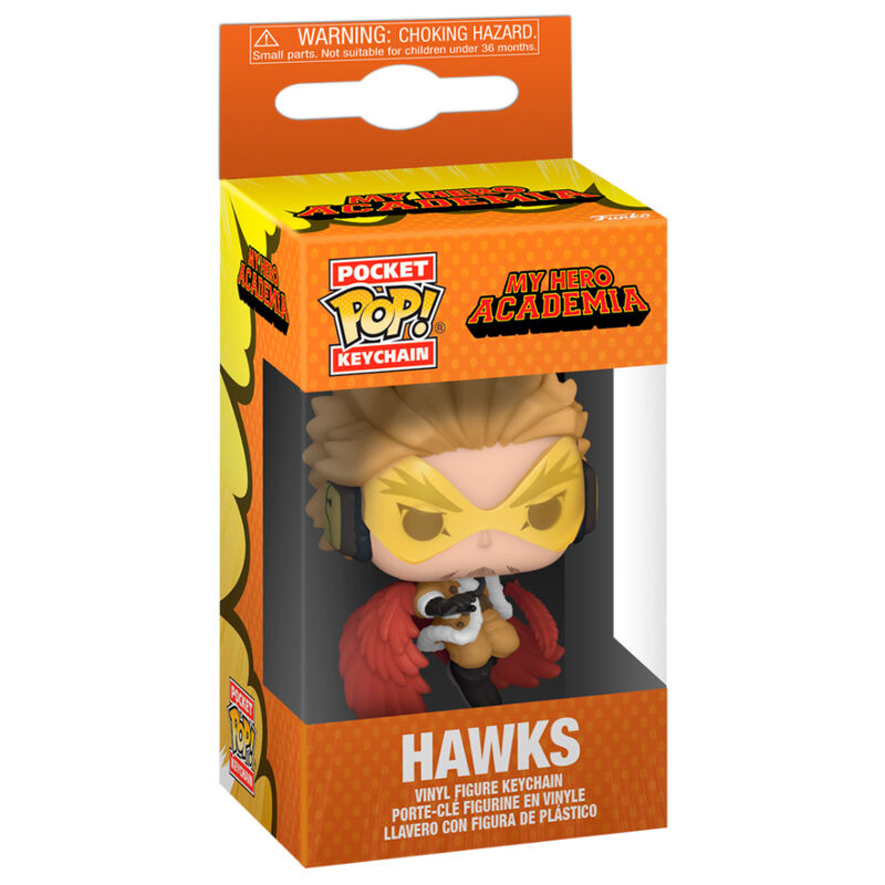 Imagen 2 de Llavero Pocket Pop My Hero Academia Hawks