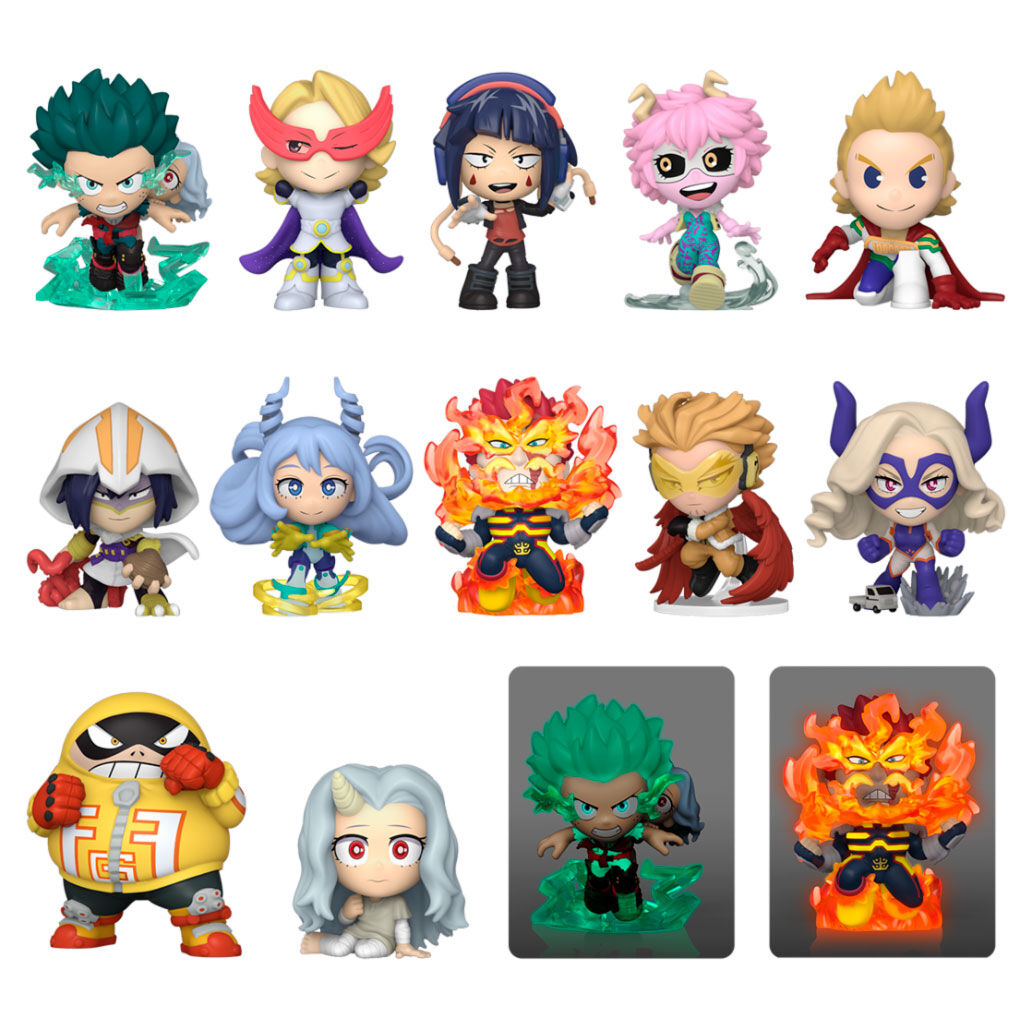 Imagen 2 de Expositor 12 Mystery Minis My Hero Academia Serie 9 Surtido