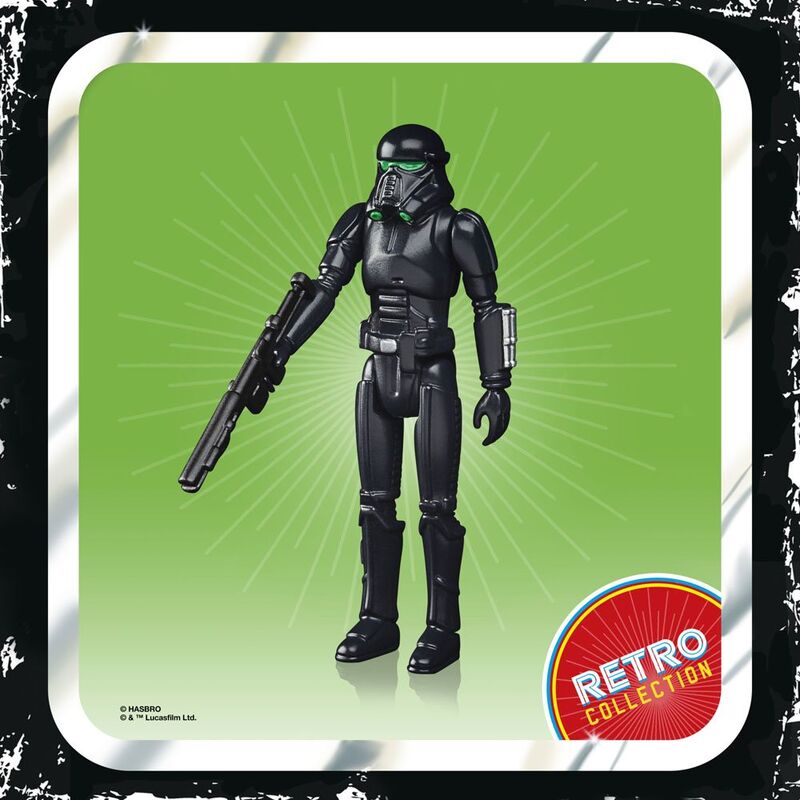 Imagen 4 de Figura Imperial Death Trooper Retro Collection The Mandalorian Star Wars 9,5Cm