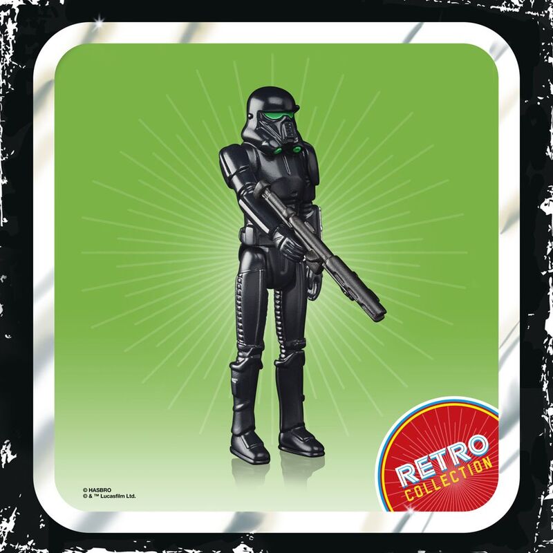 Imagen 5 de Figura Imperial Death Trooper Retro Collection The Mandalorian Star Wars 9,5Cm