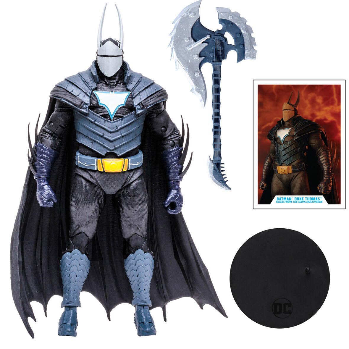 Imagen 2 de Figura Duke Thomas Batman Multiverse Dc Comics 17Cm