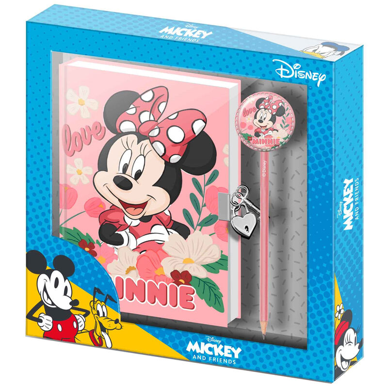 Imagen 1 de Set Diario + Boligrafo Garden Minnie Disney