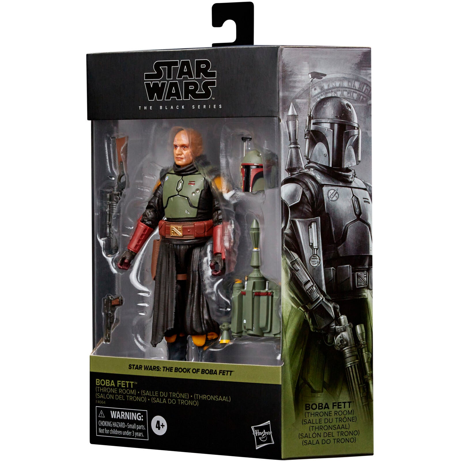 Imagen 8 de Figura Boba Fett Throne Room Black Series Star Wars 15Cm