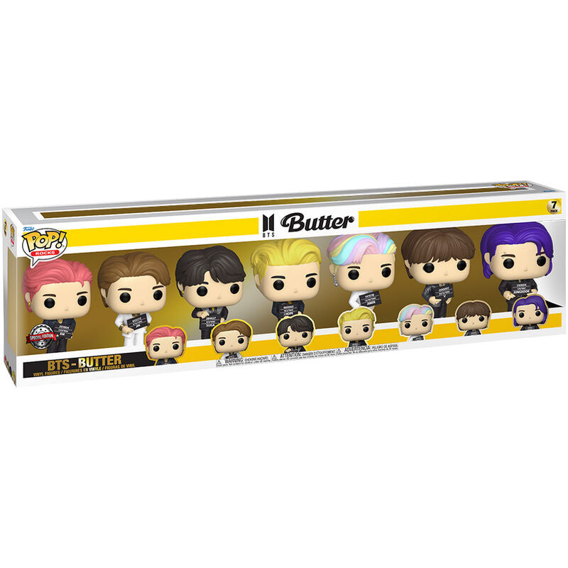 Imagen 3 de Blister 7 Figuras Pop Bts Butter Exclusive