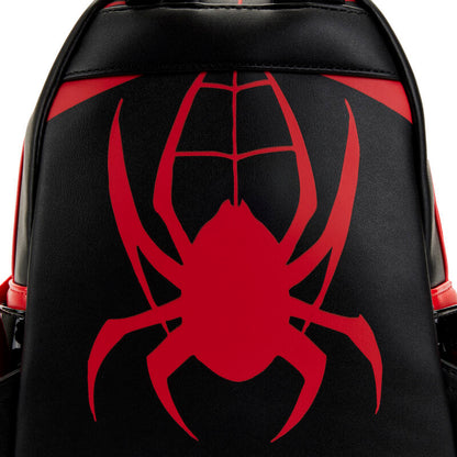 Imagen 5 de Mochila Miles Morales Spiderman Marvel Loungefly 26Cm