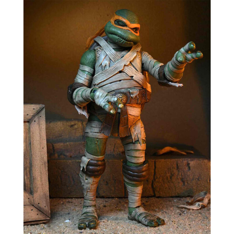 Imagen 2 - Figura Ultimate Michelangelo As The Mummy Las Tortugas Ninja 18Cm