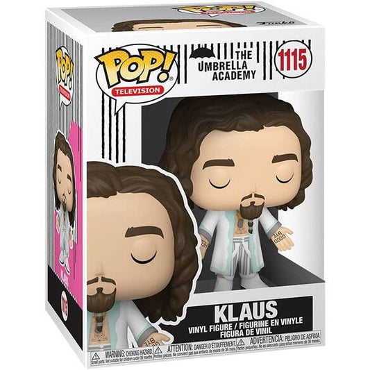 Imagen de Figura Pop Umbrella Academy Klaus parte de nuestra colección en Espadas y más, sitio oficial.