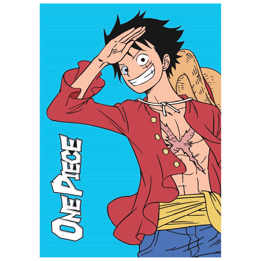 Imagen de Manta Polar Monkey D. Luffy One Piece parte de nuestra colección en Espadas y más, sitio oficial.