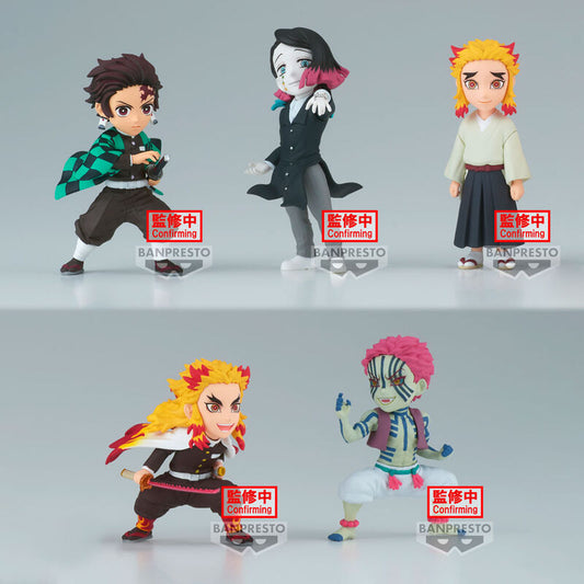 Imagen 1 de Pack 12 Figuras World Collectable Vol.8 Demon Slayer Kimetsu No Yaiba Surtido 7Cm