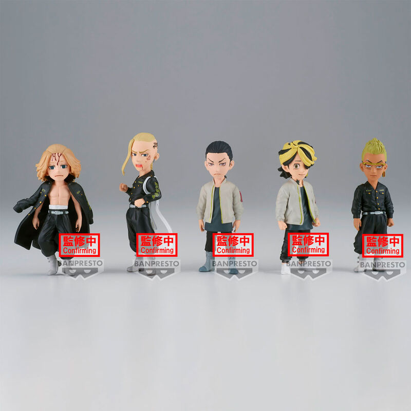 Imagen 1 de Pack 12 Figuras World Collectable Tokyo Revengers Vol.2 Surtido 7Cm