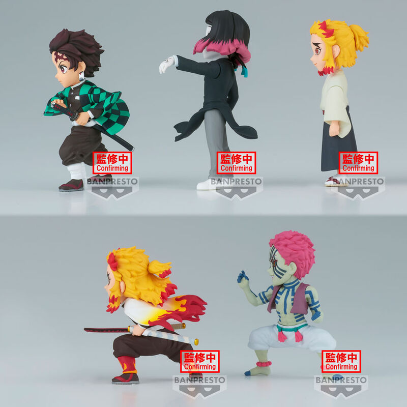 Imagen 2 de Pack 12 Figuras World Collectable Vol.8 Demon Slayer Kimetsu No Yaiba Surtido 7Cm