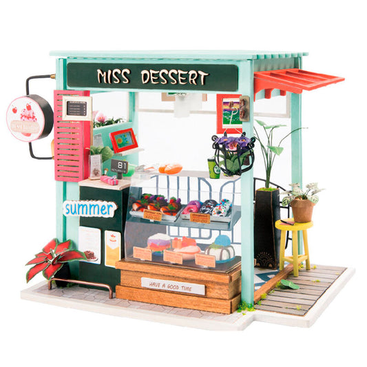 Imagen 1 de Puzzle 3D Casa Miniatura Ice Cream Station