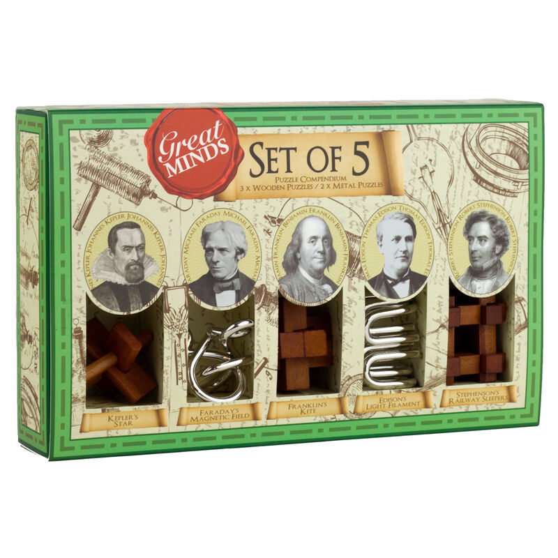 Imagen 1 - Set 5 Juegos Habilidad Men The Great Minds